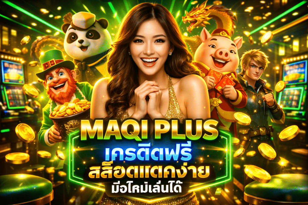 MAQI PLUS เครดิตฟรี สล็อตแตกง่าย มือใหม่เล่นได้